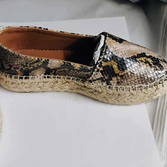 Kurt Geiger Women's Snakeskin Espadrilles 38.5 - Picture 3 of 11